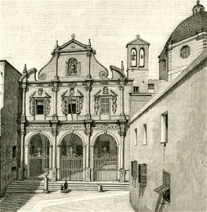 Cagliari chiesa ed ex-collegio gesuitico di San Michele