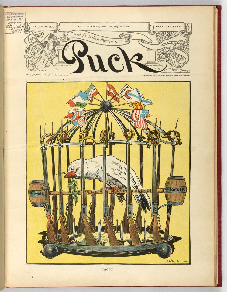 Caged - J.S. Pughe. LCCN2011647206