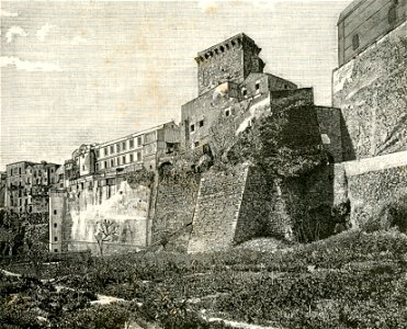 Cagliari Panorama del Quartiere di Castello