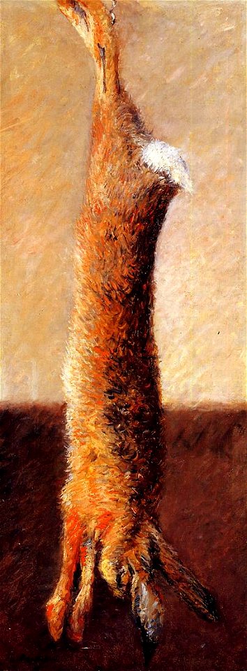 Caillebotte - Hare, 1882