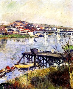Caillebotte - The Argenteuil Bridge, 1893