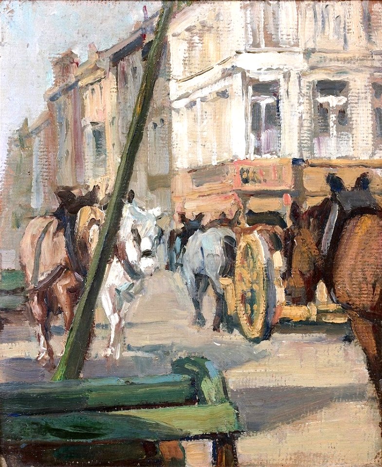 Caillebotte - Towbar Hitch, circa 1880