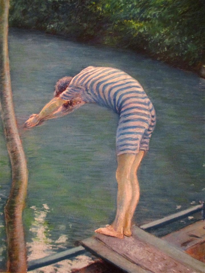 Caillebotte Plongeur 1877