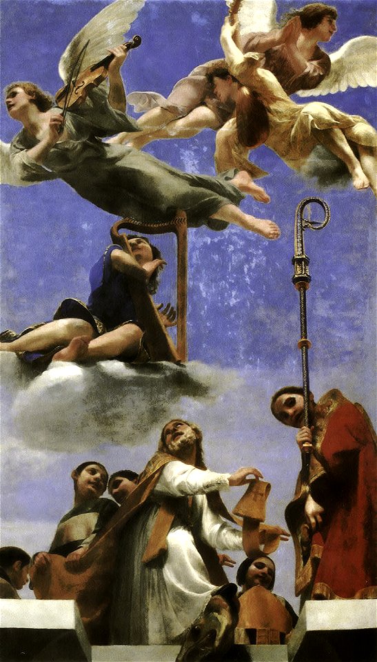 Cagnacci, Guido - Gloria di san Mercuriale - 1642-1643