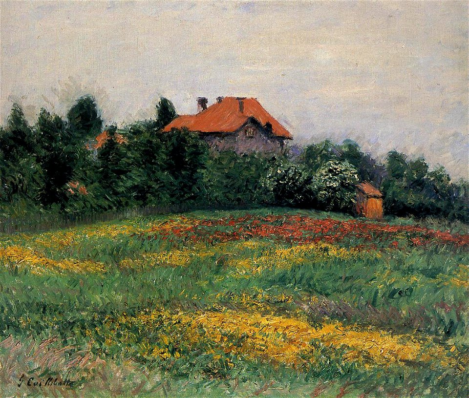 Caillebotte - Norman Landscape, 1884