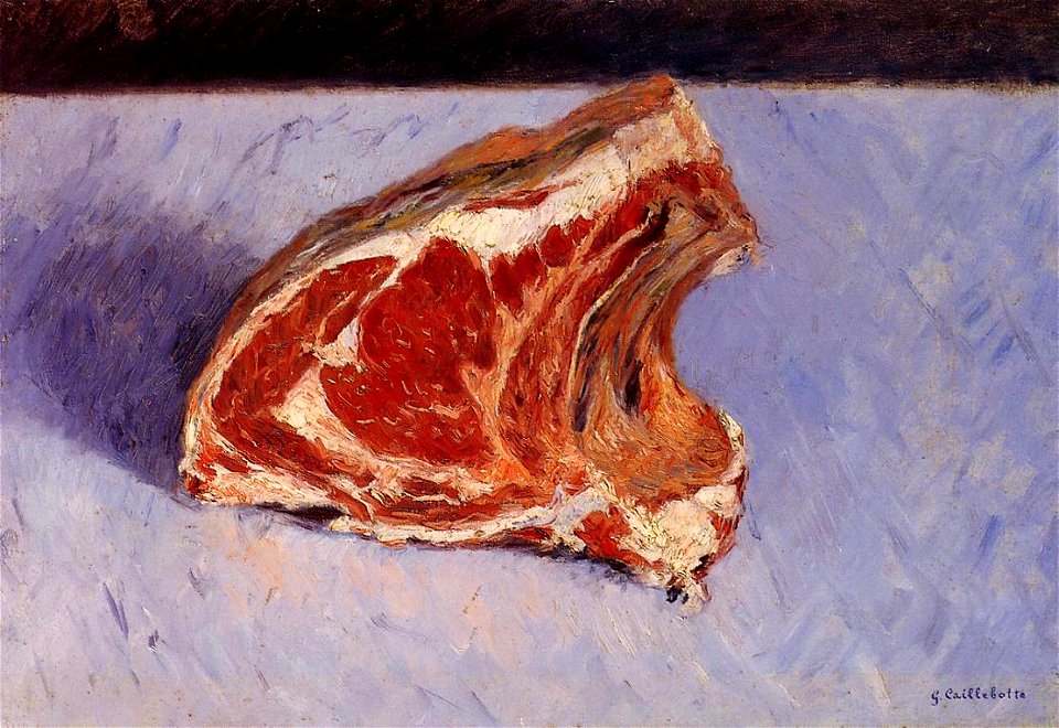 Caillebotte - Rib of Beef, circa 1882