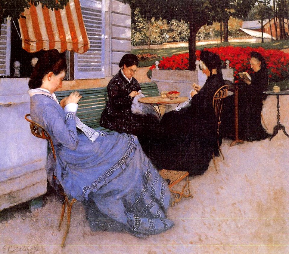 Caillebotte-Portraits à la campagne-Musée Baron Gérard