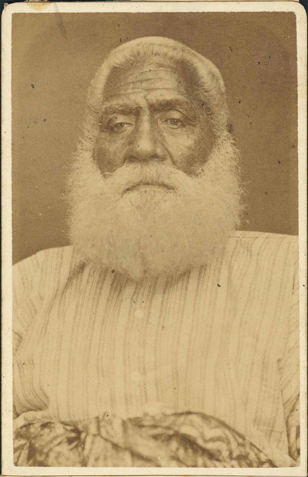 Cakobau, died February 1883, photograph by Francis H. Dufty