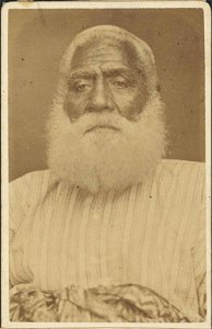 Cakobau, died February 1883, photograph by Francis H. Dufty