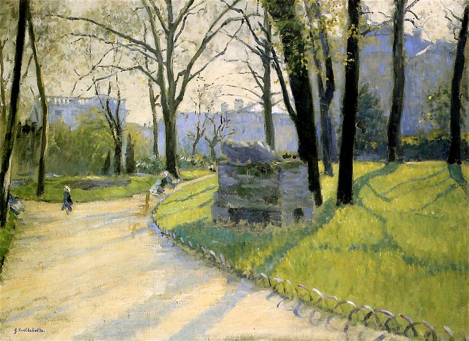 Caillebotte - The Parc Monceau, 1878