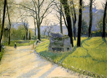 Caillebotte - The Parc Monceau, 1878