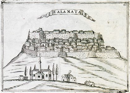 Calamata - Coronelli Vincenzo - 1686
