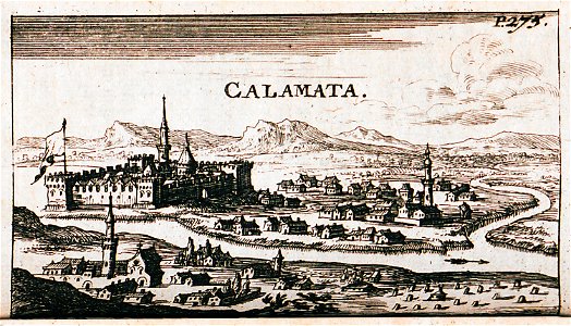 Calamata - Sandrart Jacob Von - 1687