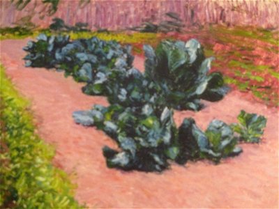 Caillebotte Choux 1885