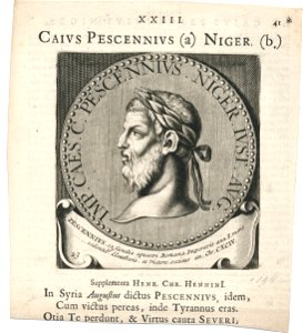 Caius Pescennius Niger Erfgoedcentrum Rozet 300 191 d 6 a-d
