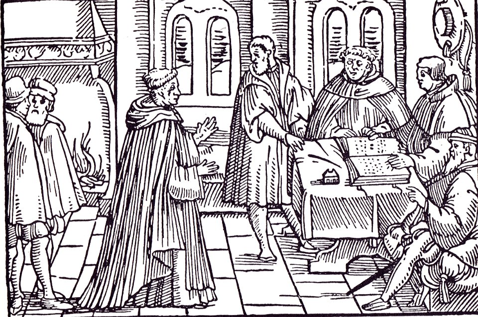Cajetanus and Luther