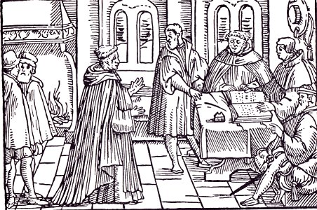 Cajetanus and Luther