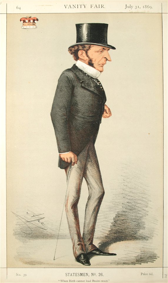 Hugh Cairns, Vanity Fair, 1869-07-31