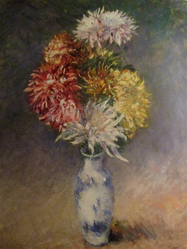 Caillebotte Chrysanthèmes 1893