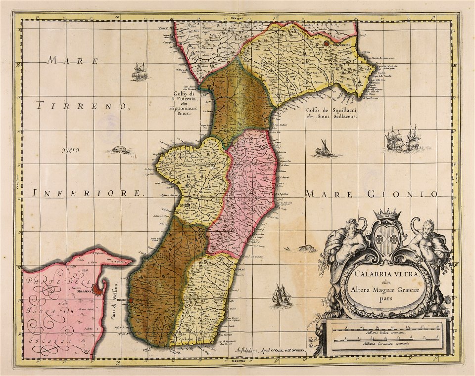 Calabria vltra olim altera Magnae Graeciae pars - CBT 5882488