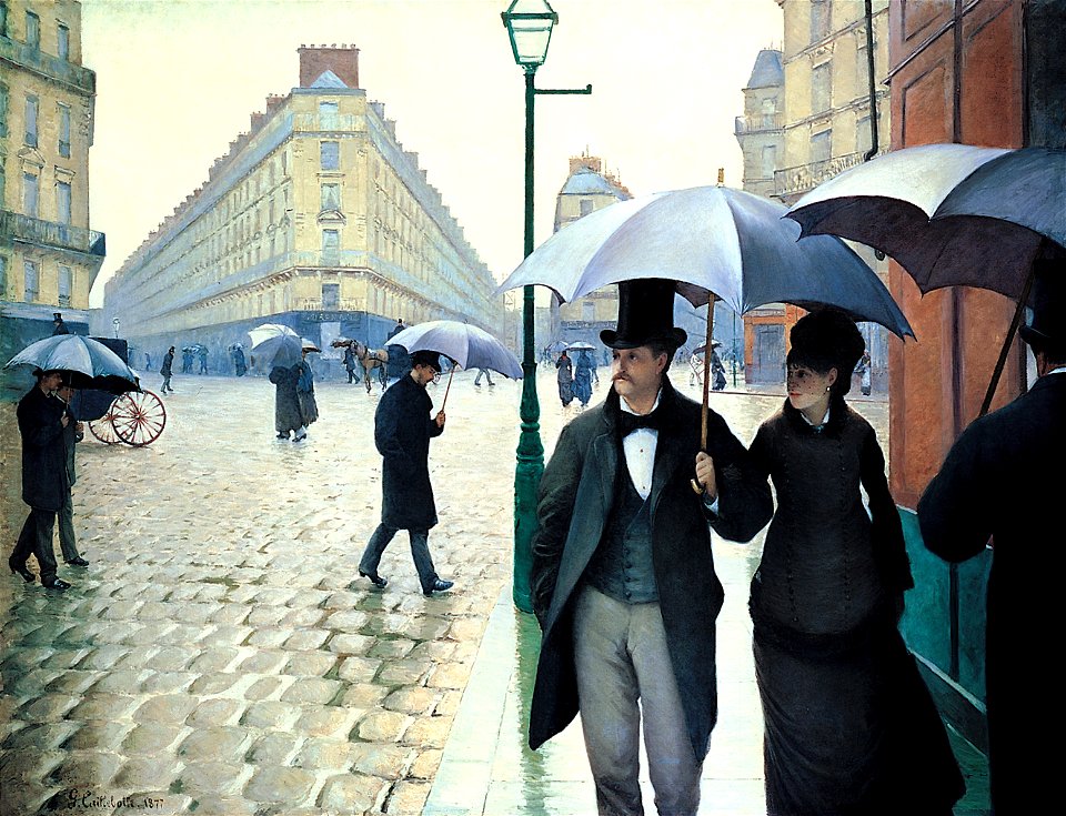 Caillebotte Rue de Paris