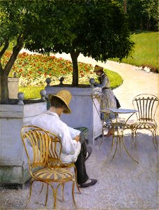 Gustave Caillebotte - The Orange Trees - Google Art Project