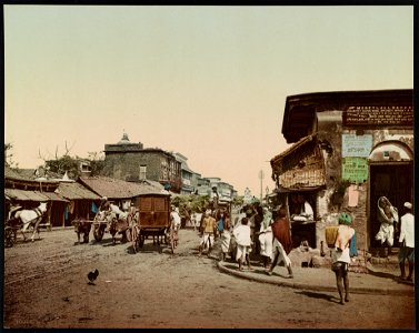 Calcutta. Upper Chitpore Road LCCN2017658178