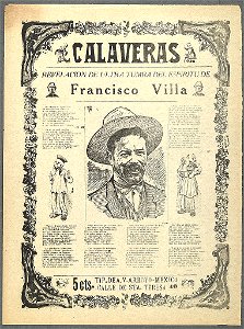 Calaveras, revelación de ultra tumba del espíritu de Francisco Villa LCCN99615835