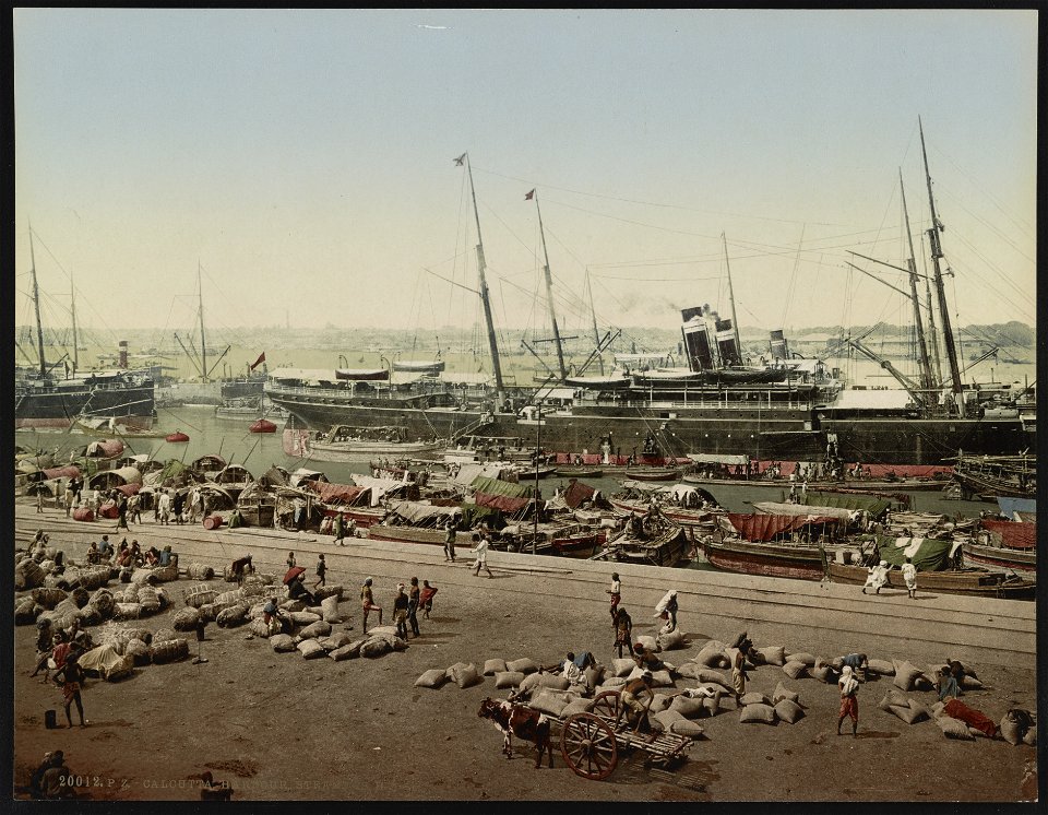 Calcutta. Harbour. Steamers II LCCN2017658182