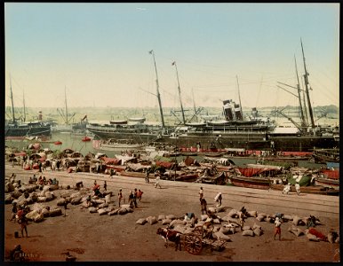 Calcutta. Harbour. Steamers II LCCN2017658182
