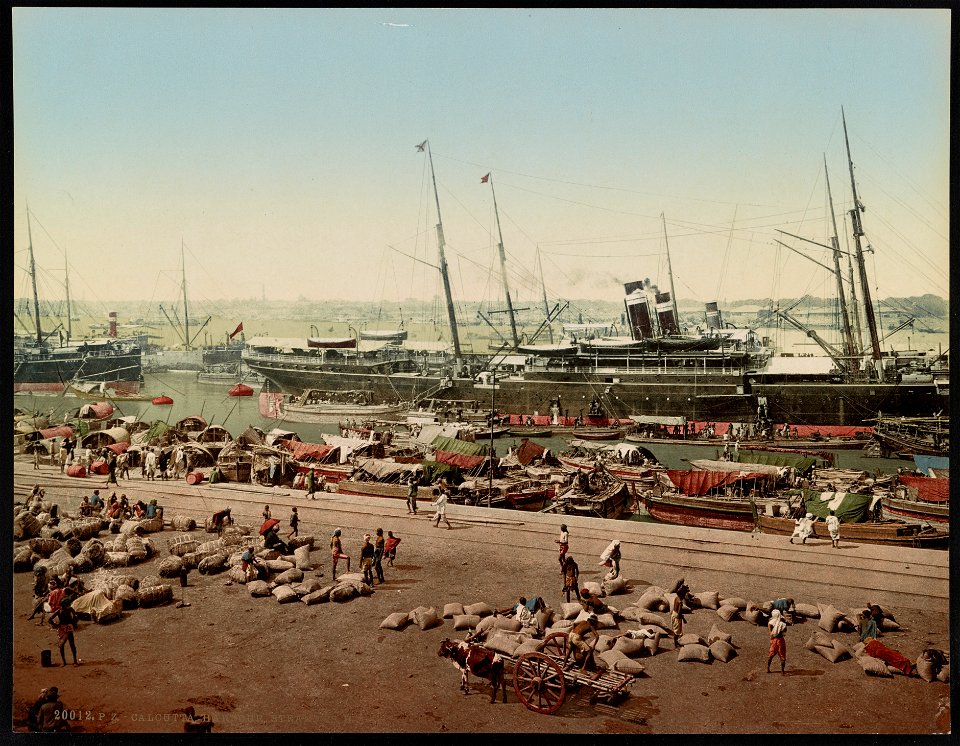 Calcutta. Harbour. Steamers II LCCN2017658182