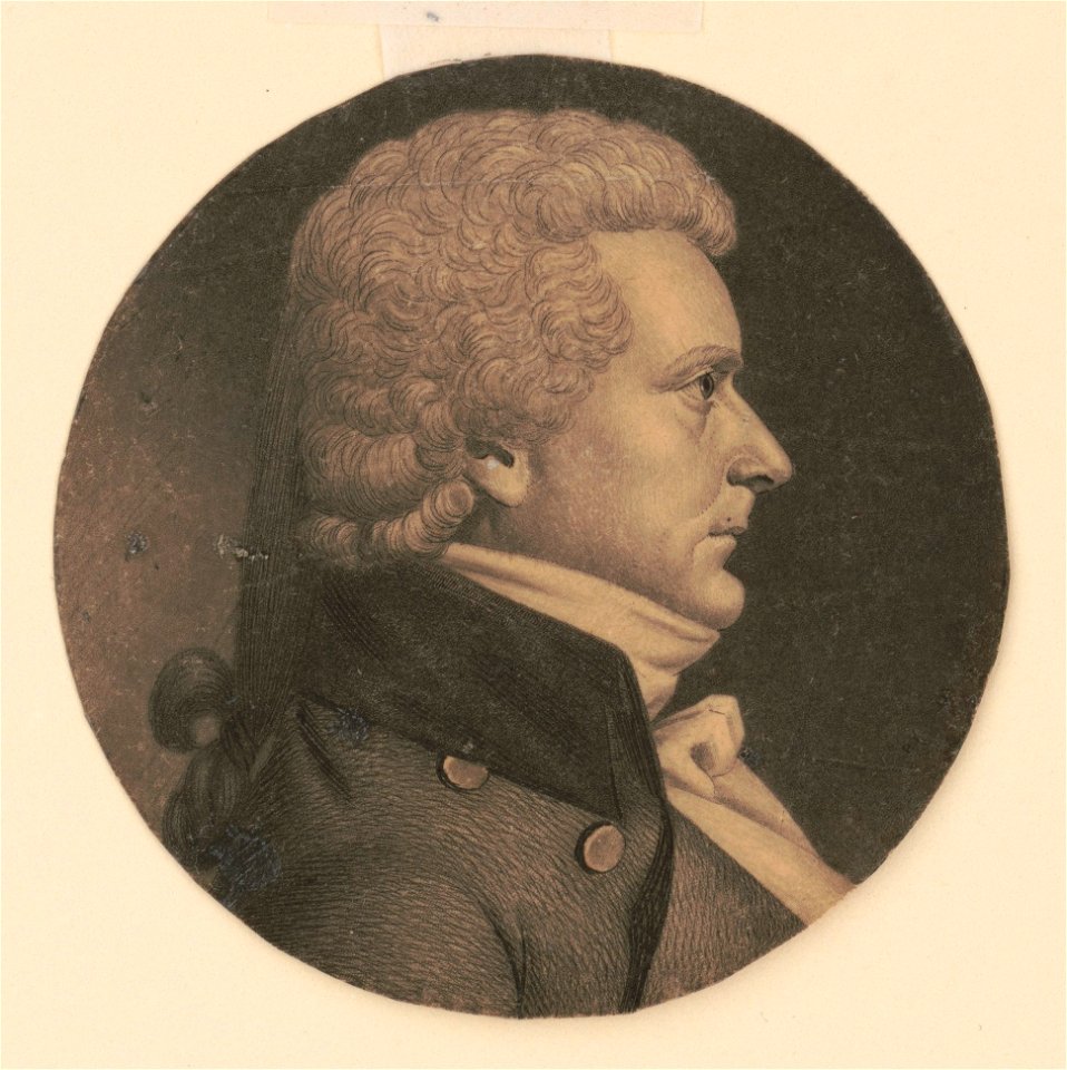Caleb Swan, head-and-shoulders portrait, right profile LCCN2007676871