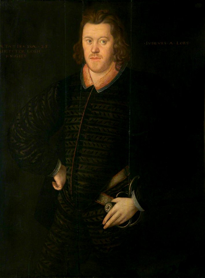 British (English) School - Sir Peter Legh IX (1563–1636), Aged 28 - 499935 - National Trust