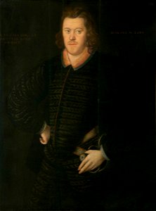 British (English) School - Sir Peter Legh IX (1563–1636), Aged 28 - 499935 - National Trust