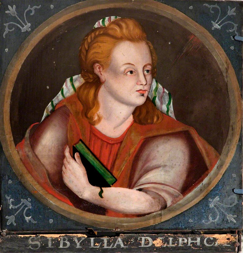 British (English) School - The Delphic Sibyl (after Crispijn van de Passe the elder) - 1430496.5 - National Trust