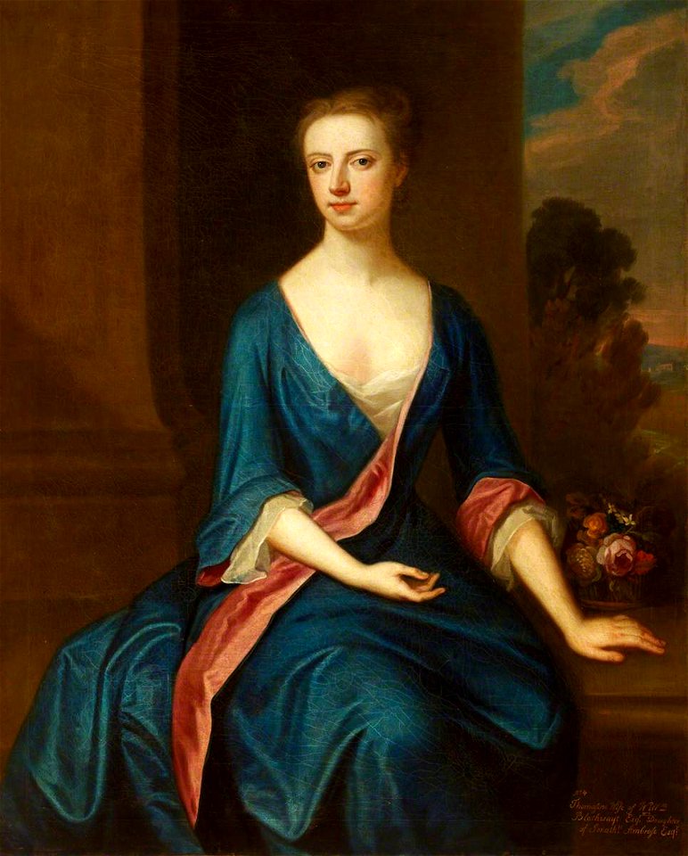 British (English) School - Thomasine Ambrose, Mrs William Blathwayt II (d.1774) - 453787 - National Trust