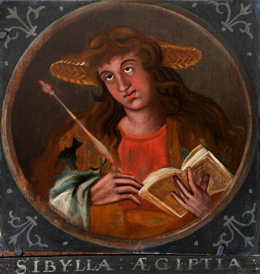 British (English) School - The Egyptian Sibyl (after Crispijn van de Passe the elder) - 1430496.12 - National Trust