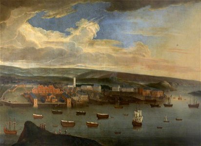 British (English) School - View of Devonport - 353029 - National Trust