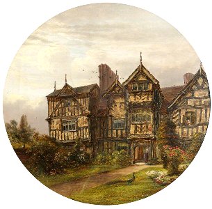 British (English) School - View of Moseley Old Hall - 477506 - National Trust