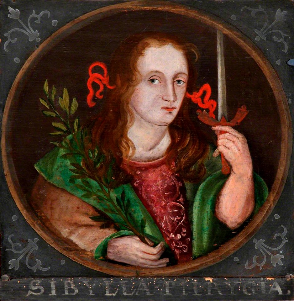 British (English) School - The Phrygian Sibyl (after Crispijn van de Passe the elder) - 1430496.4 - National Trust