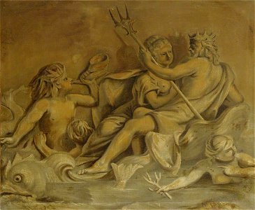 British (English) School - The Triumph of Neptune and Amphitrite - 926862.9 - National Trust