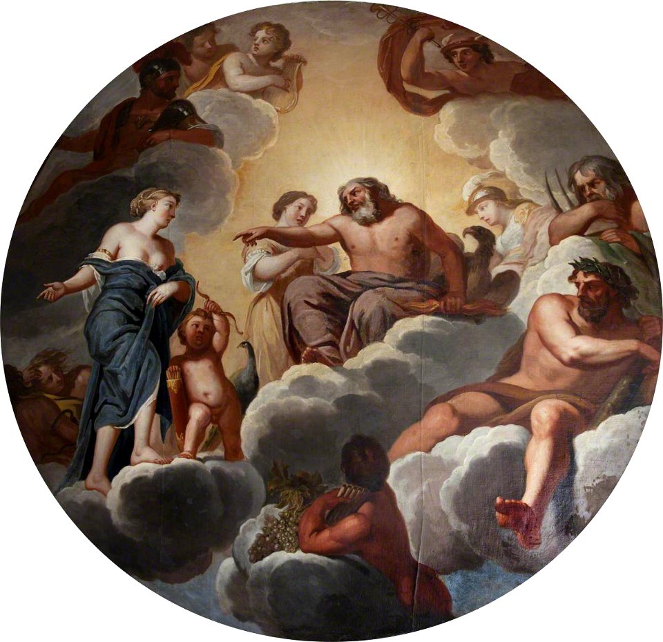 British (English) School - Venus Petitioning Jupiter on behalf of Aeneas - 653231 - National Trust