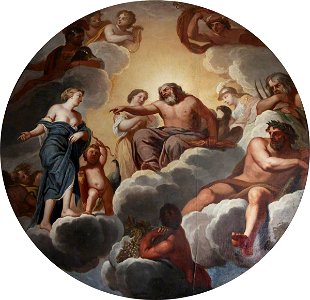 British (English) School - Venus Petitioning Jupiter on behalf of Aeneas - 653231 - National Trust