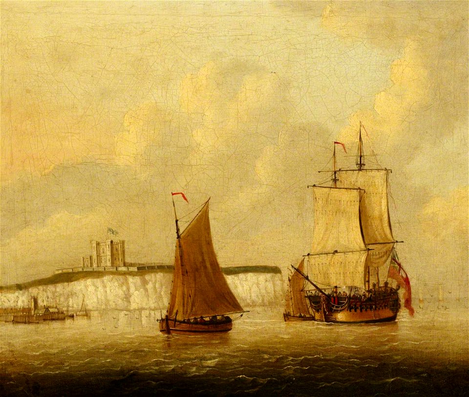British (English) School - Vessels under Sail - BHC4216 - Royal Museums Greenwich