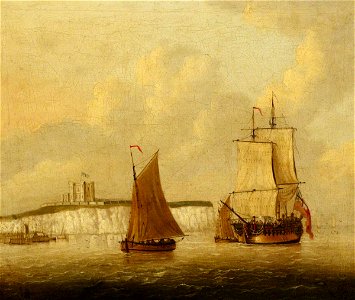 British (English) School - Vessels under Sail - BHC4216 - Royal Museums Greenwich