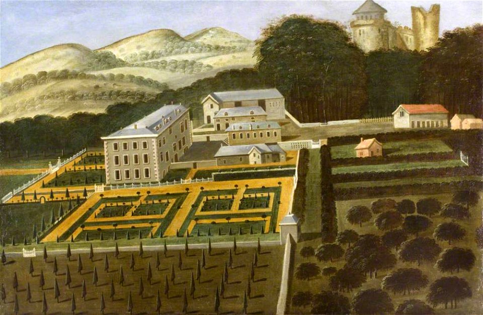British (Welsh) School - Newton House, Llandeilo, from the North - 869193 - National Trust
