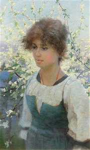 British School - 'Spring Blossom' - 1288956 - National Trust