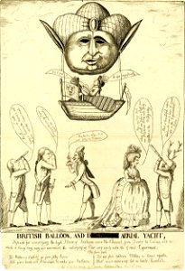 British Balloon, and D- Aerial Yacht (BM 1868,0808.5390)