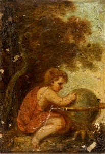 British School - A Small Boy with a Globe - 254793 - National Trust