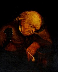 British School - An Old Man with a Pipe - 744022 - National Trust